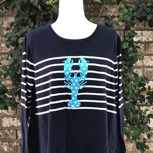 Crown & Ivy Lobster Sweater